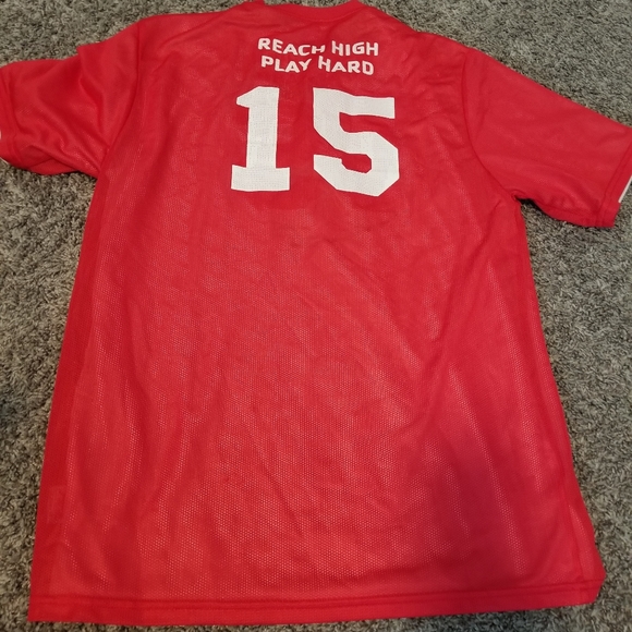 YMCA x KC Chiefs Mesh Reversible Jersey - Picture 2 of 5